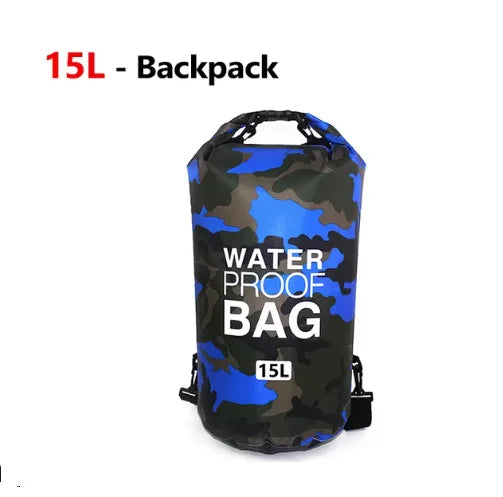 SCIONE Waterproof PVC Dry Bag Backpack 10L 15L 20L 30L