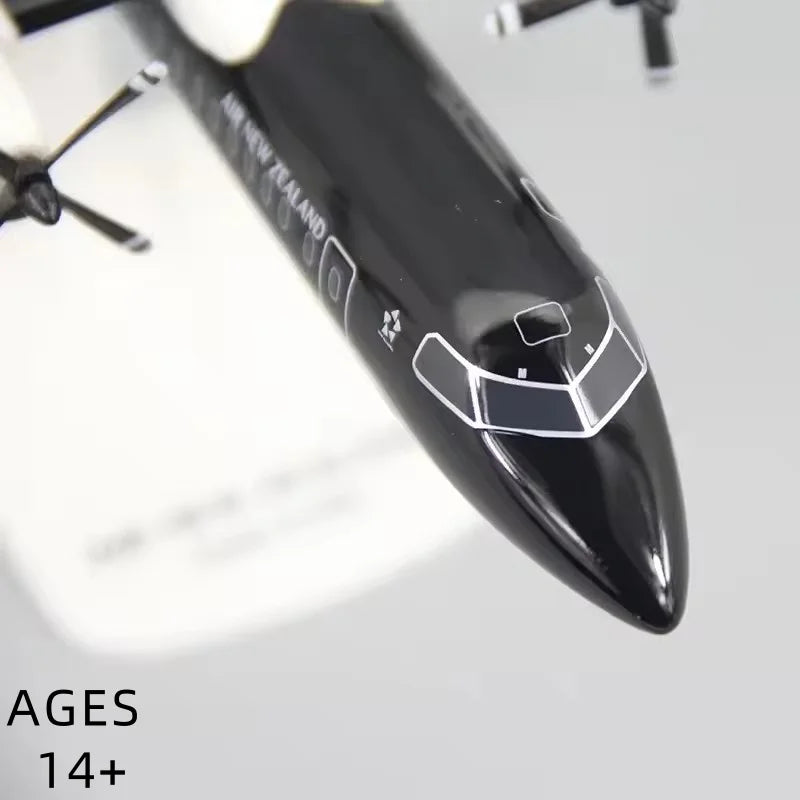 1/100 Dash 8 Q300 Aircraft Model Airplane ABS Assembly Display Plane