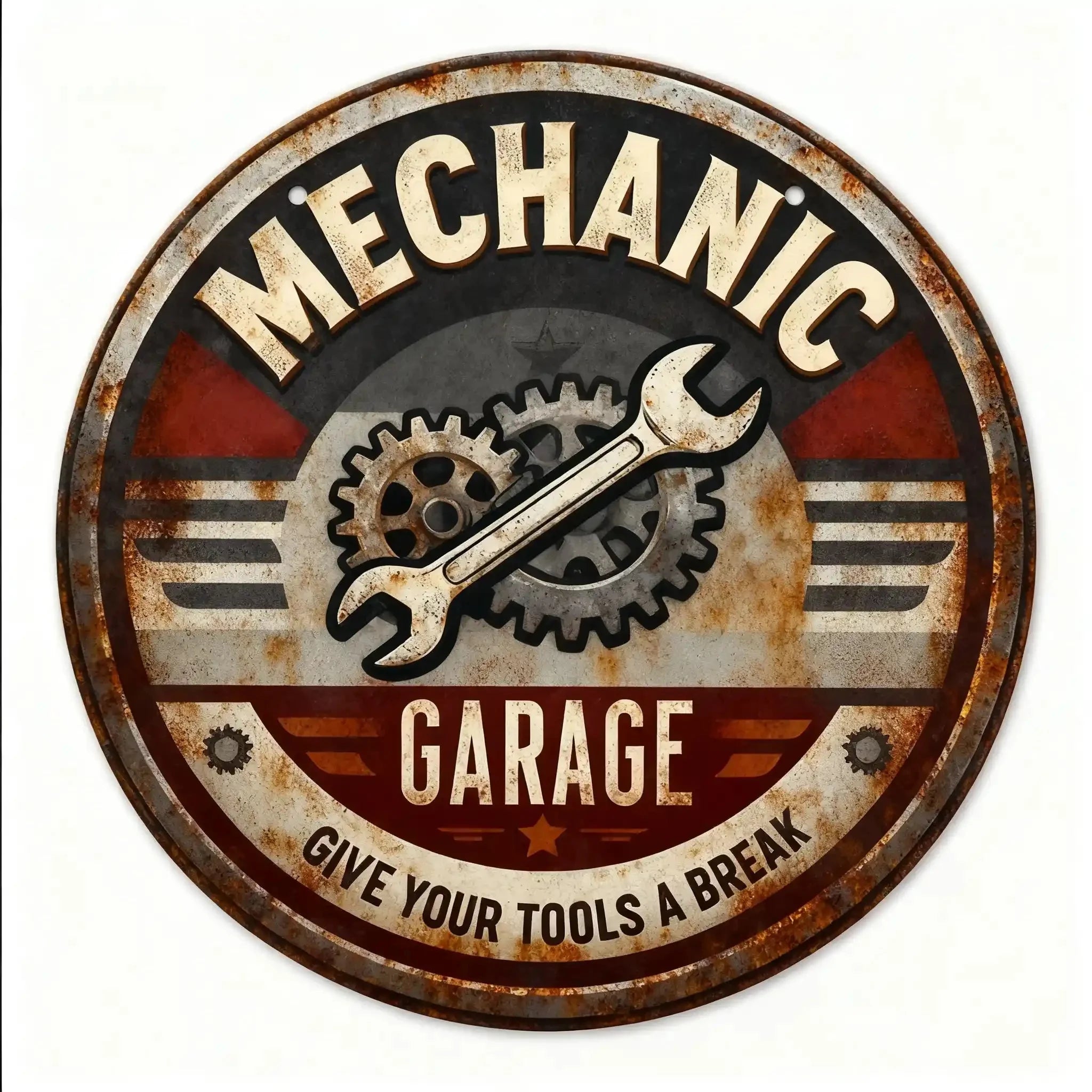 Pilot Lounge Retro Metal Tin Sign Aviation Wall Decor