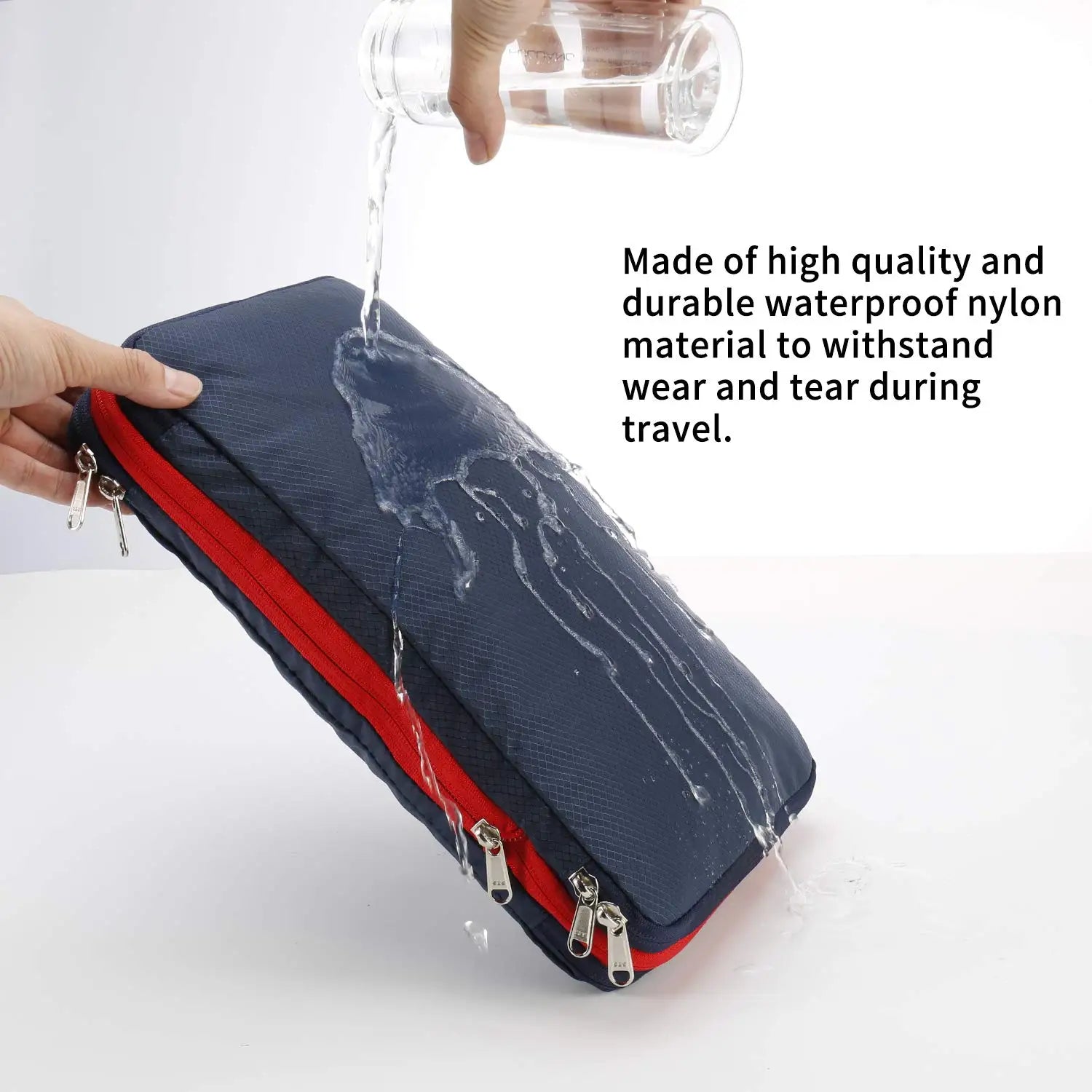 Compression Packing Cubes Double Layer Waterproof Travel Clothes Storage Organizer Bags Set
