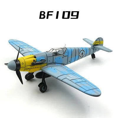 GSF 1/48 WW II Fighter Aircraft 4D Assembly Puzzle Military Model Kit