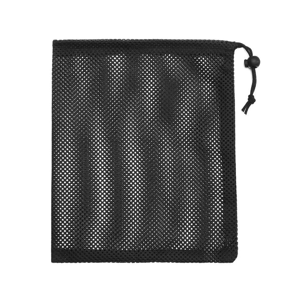 Breathable Nylon Mesh Drawstring Storage Pouch for Travel Laundry and Multi Purpose Organisation