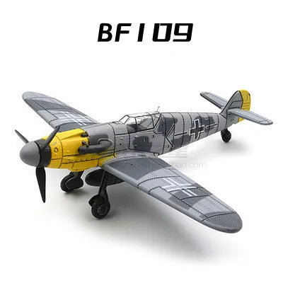 GSF 1/48 WW II Fighter Aircraft 4D Assembly Puzzle Military Model Kit
