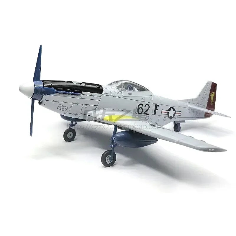 GRAPMAN 1/48 P-51D Mustang Fighter 4D Glue-Free WWII Aircraft Model Kit