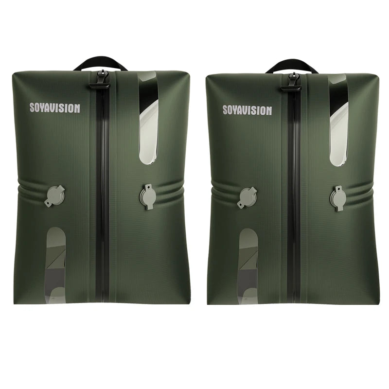 Reusable Travel Vacuum Bags Waterproof Compression Storage Bags for Luggage Space Saving