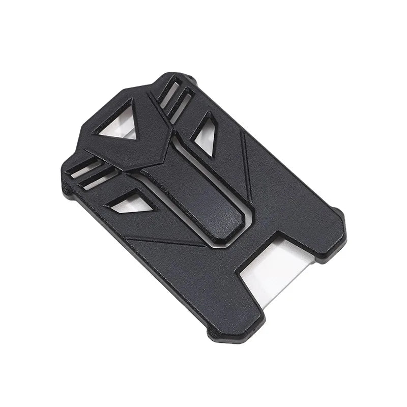 Retractable Heavy Duty Carabiner Keychain Steel Wire Pull Reel Ring