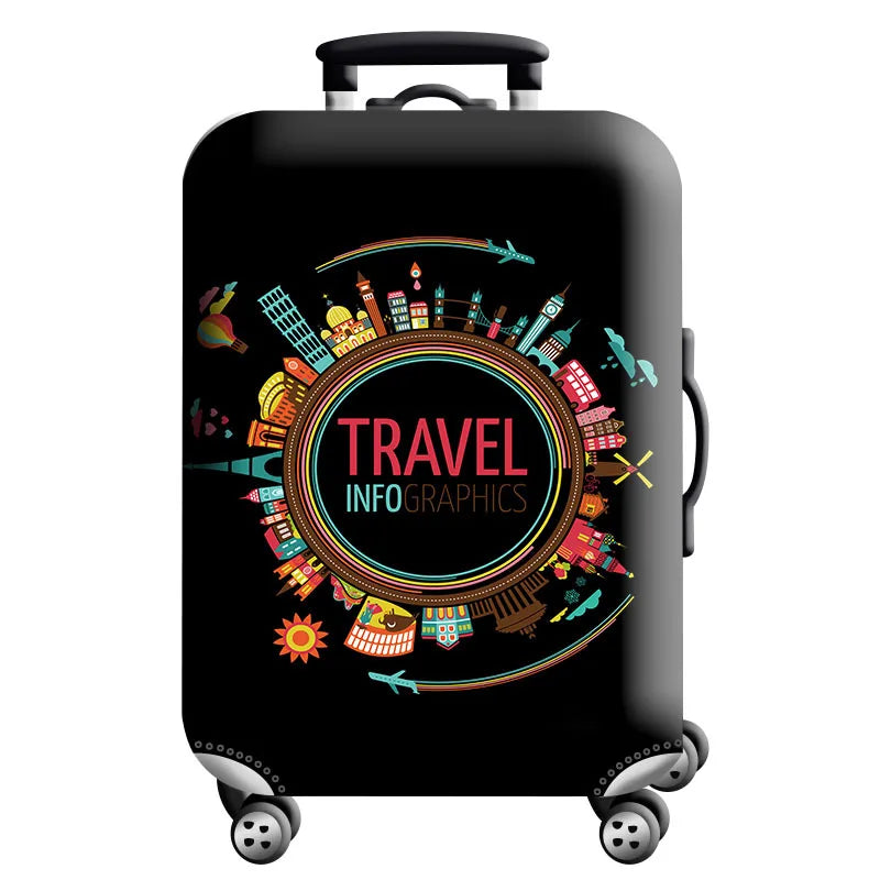 Stretch Luggage Cover Suitcase Protector 18 to 32 Inch Travel Dust and Scratch Protection
