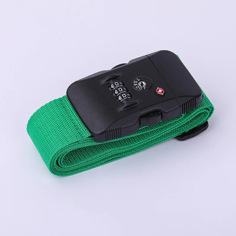 TSA Password Customs Lock Luggage Cross Belt 2M Adjustable Strap