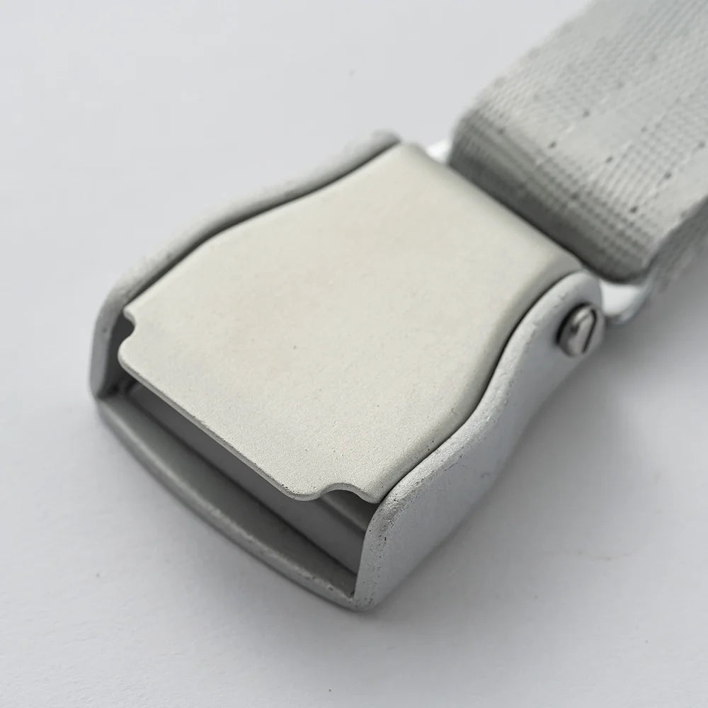 Aviation Seatbelt Buckle Keychain Airplane Flight Ribbon Safety Aircraft Gift Keyring Pendant