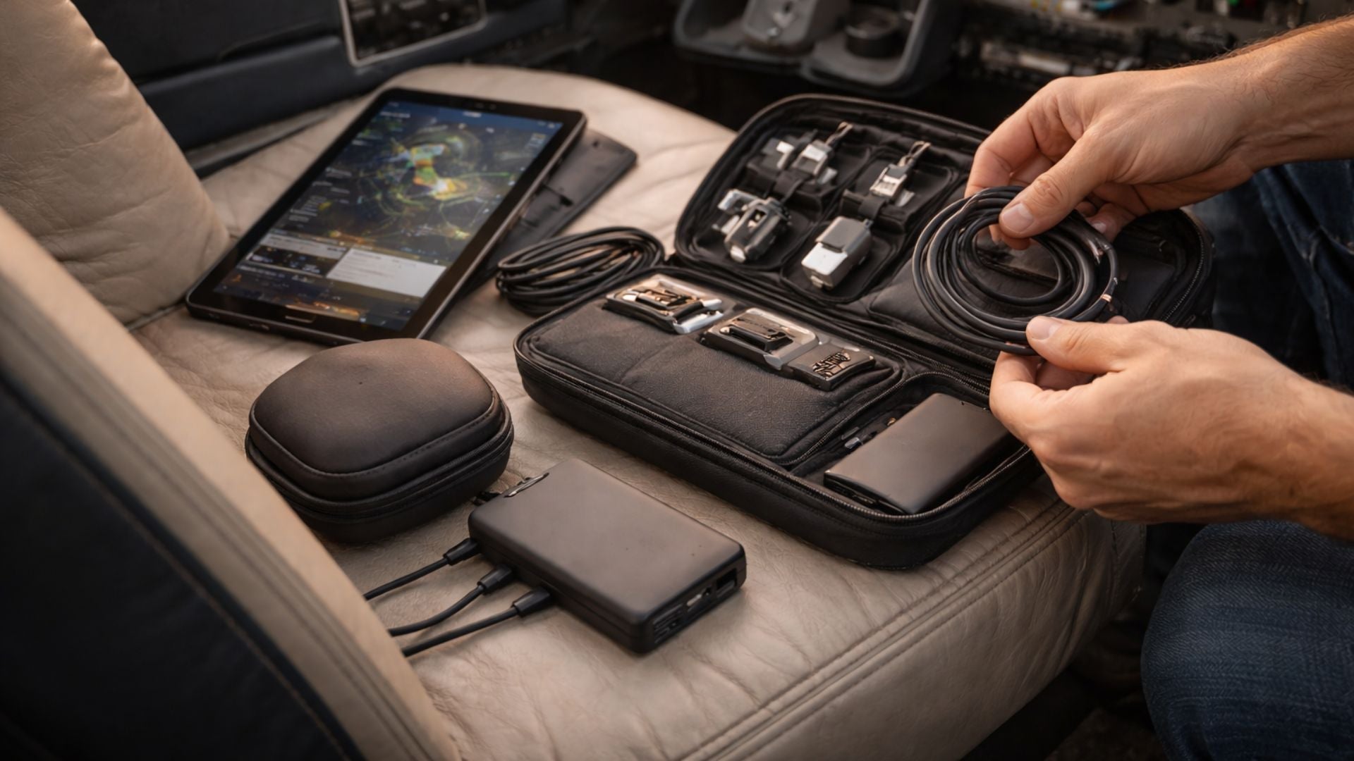 Tech and Power Essentials for Modern Pilots on the Move
