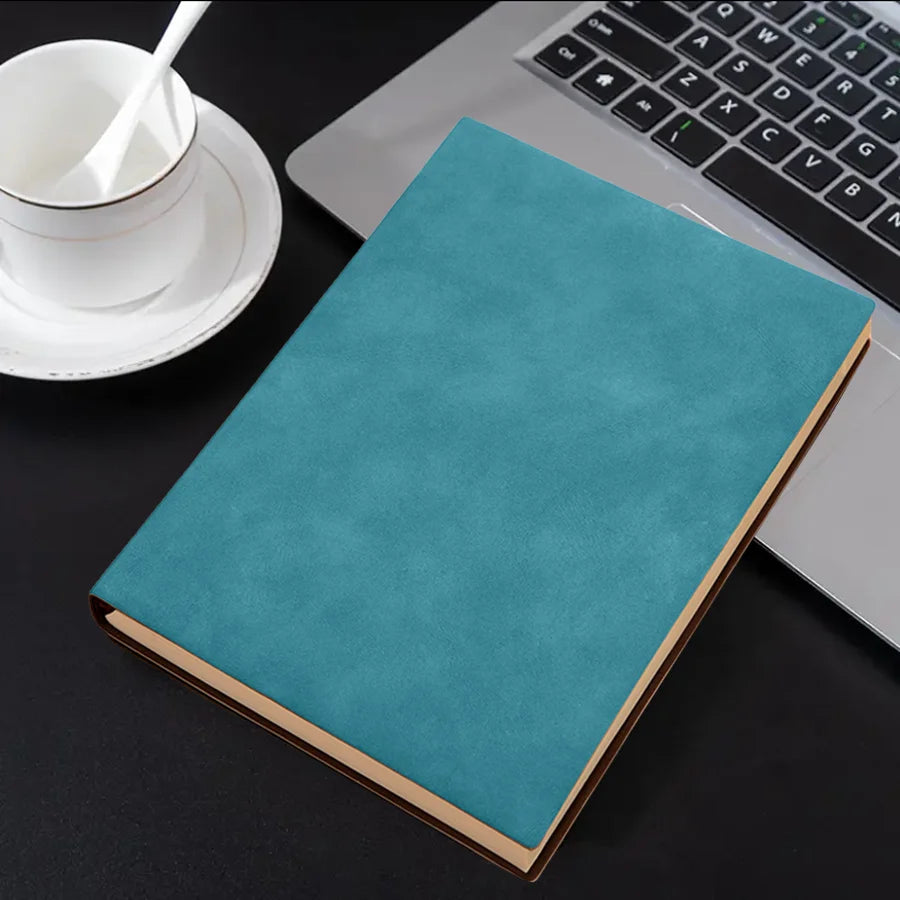 Thickened A5 PU Leather Business Notebook Lined Daily Planner Journal Student Notepad