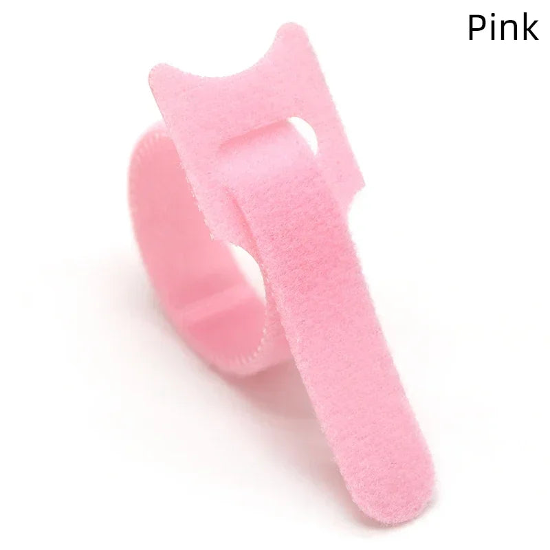 Releasable Nylon Cable Ties 15-30cm Hook Loop Straps