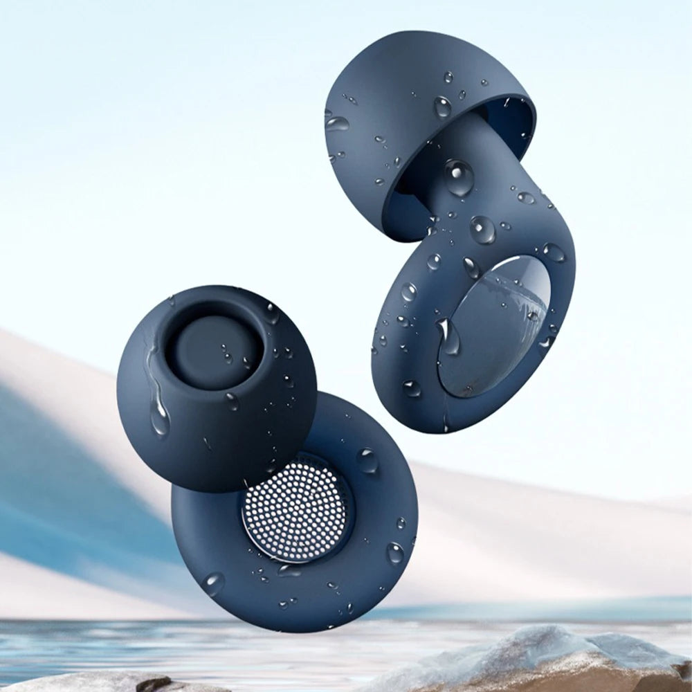 Silicone Earplugs for Sleep Noise Reduction and Soundproof Comfort for Travel Flights and Rest