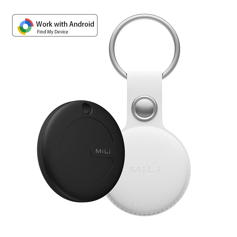 MiLi Bluetooth GPS Tracker, Lost Key Finder for Android Devices, Works With Android Find My device