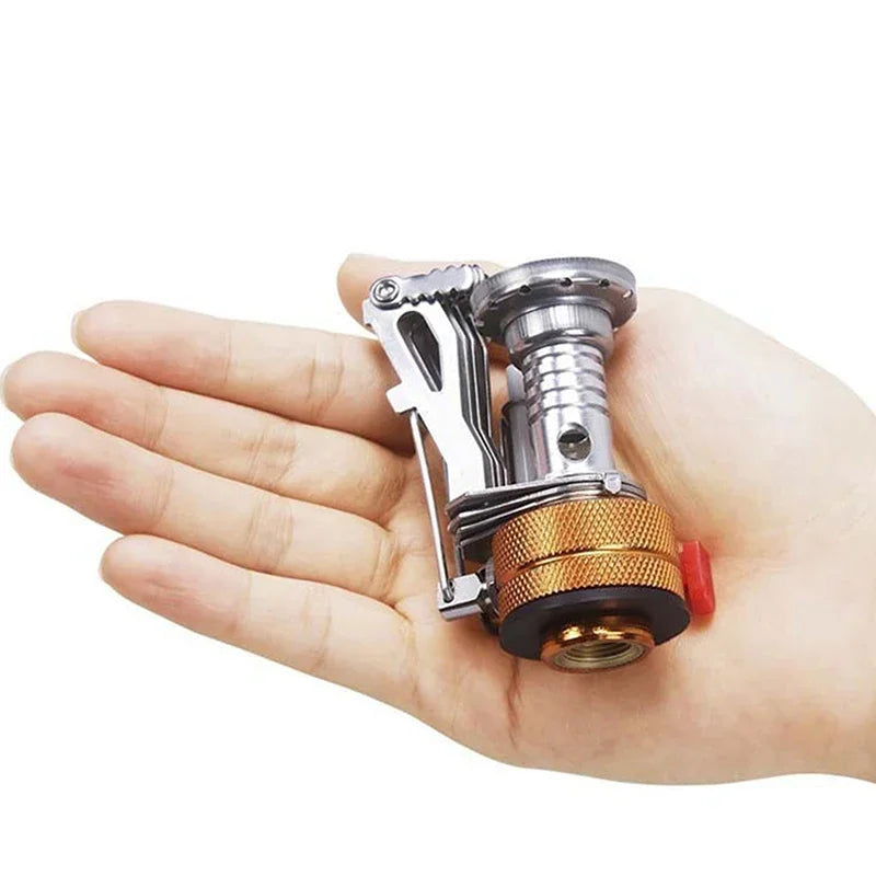 Portable Aluminium Alloy Camping Gas Stove Ultralight Outdoor Cooking Picnic Survival Burner
