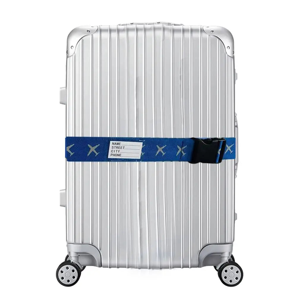 Adjustable Password Lock Luggage Strap 5x200cm Anti Theft