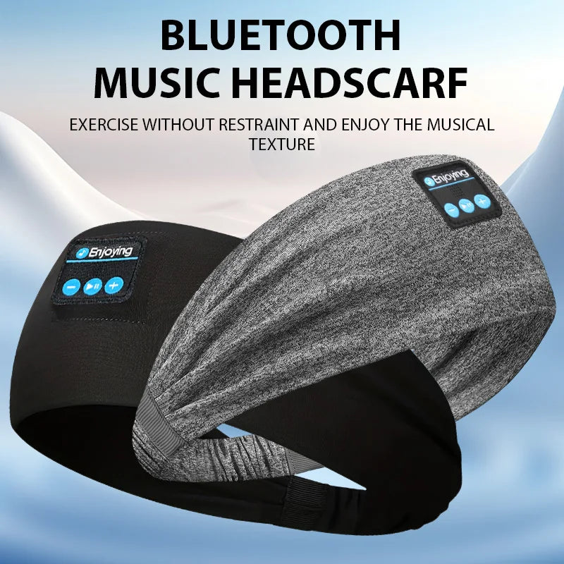 Wireless Bluetooth Sleep Headband Headphones Sports Music Eye Mask HD Stereo Sound