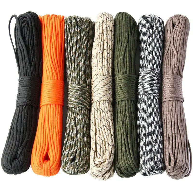 KEDIL 9 Core 650lb Paracord 4mm Tactical Survival Rope 5m 15m 31m for Camping DIY Lanyard