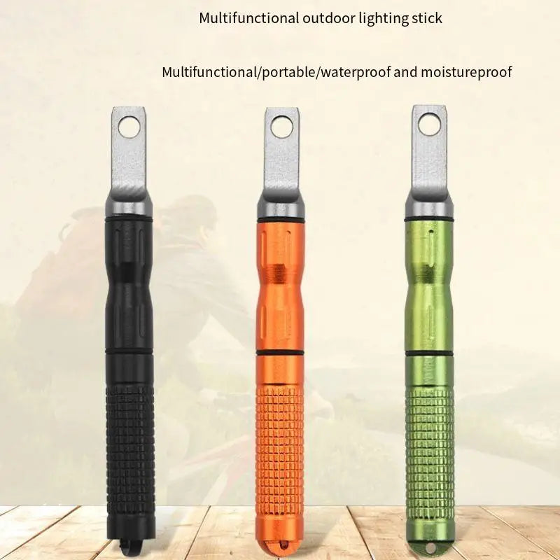 Portable Waterproof Flint Fire Starter Multifunctional Emergency Camping Fire Rod Survival Tool