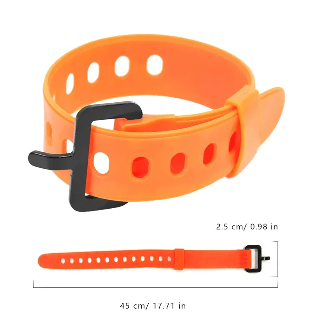 1-10PCS Rubber Tension Strap Cargo Tie Down Belt Luggage Buckle Camping Travel