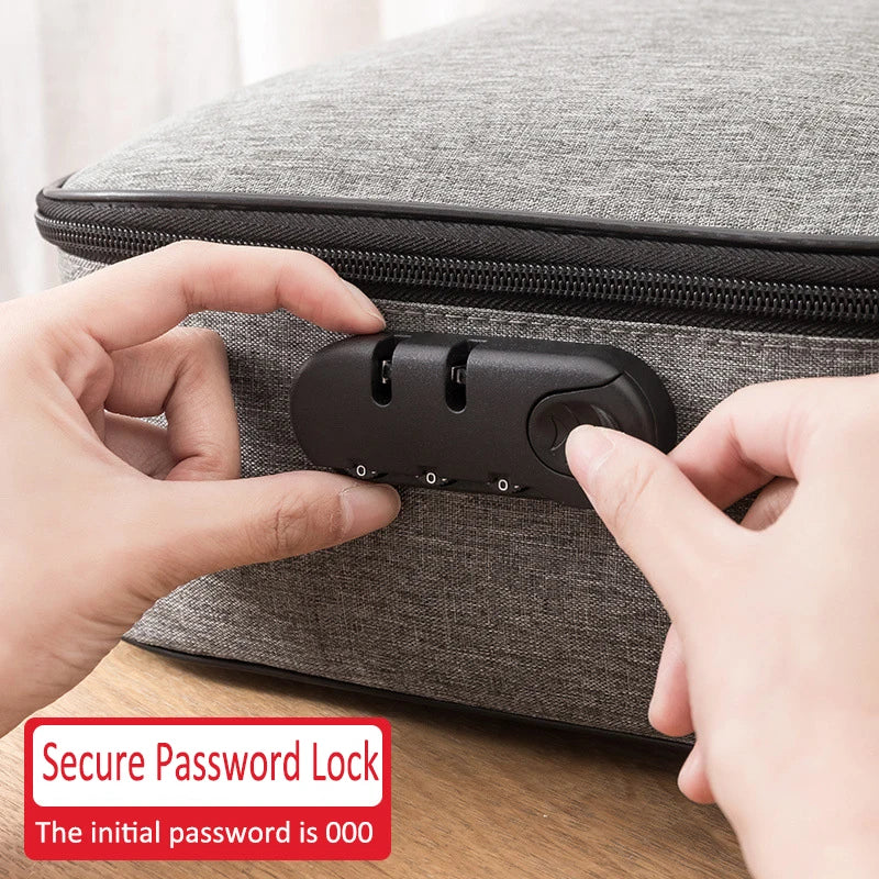 Large Capacity Home Document Storage Bag Passport Certificate Archive Organiser Folder Case