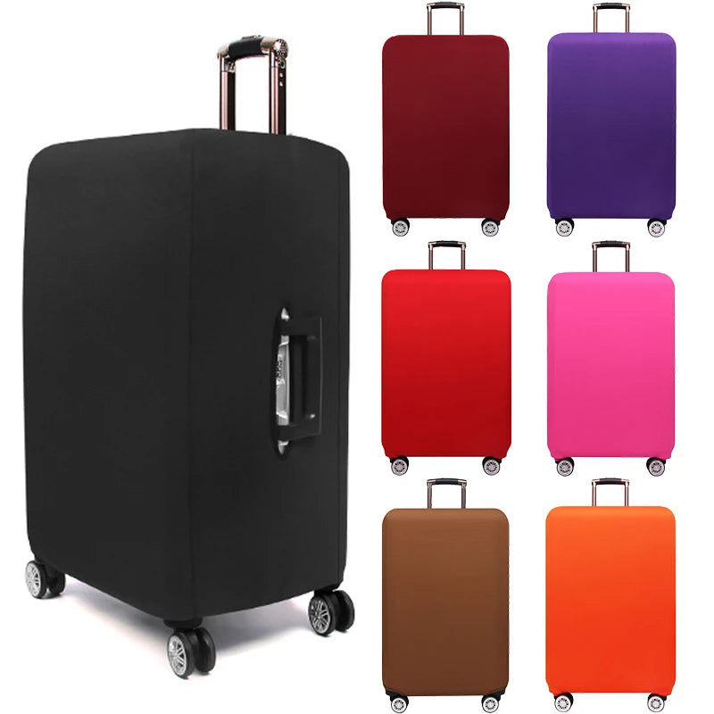 QUEENSHOW Luggage Dust Cover Suitcase Protector 18-32 Inch Travel Case