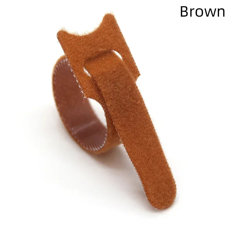 Releasable Nylon Cable Ties 15-30cm Hook Loop Straps