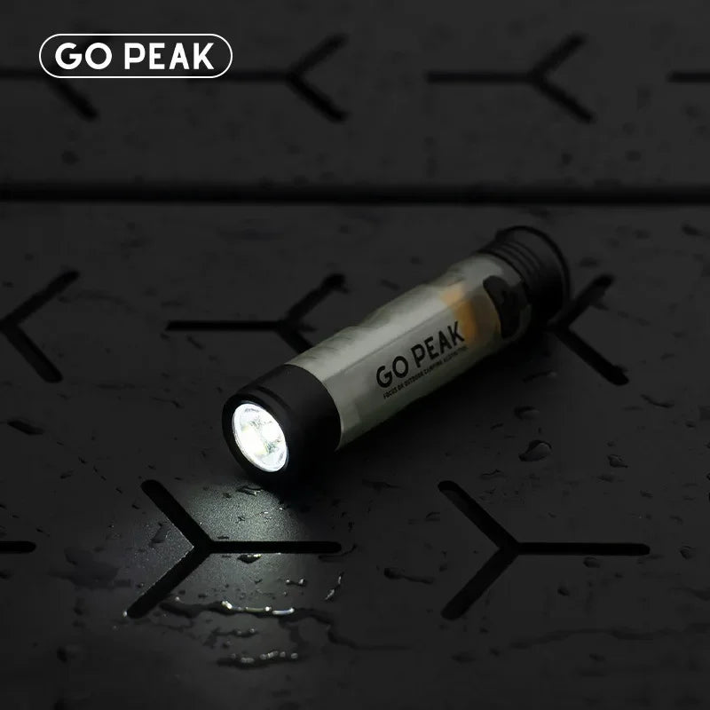 Pocket Mini LED Flashlight with Key Clip Portable Emergency Camping Hiking Outdoor Safety Light Torch