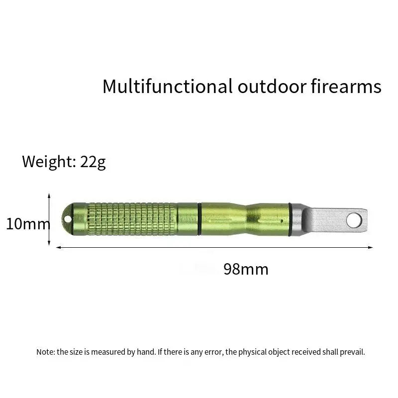 Portable Waterproof Flint Fire Starter Multifunctional Emergency Camping Fire Rod Survival Tool
