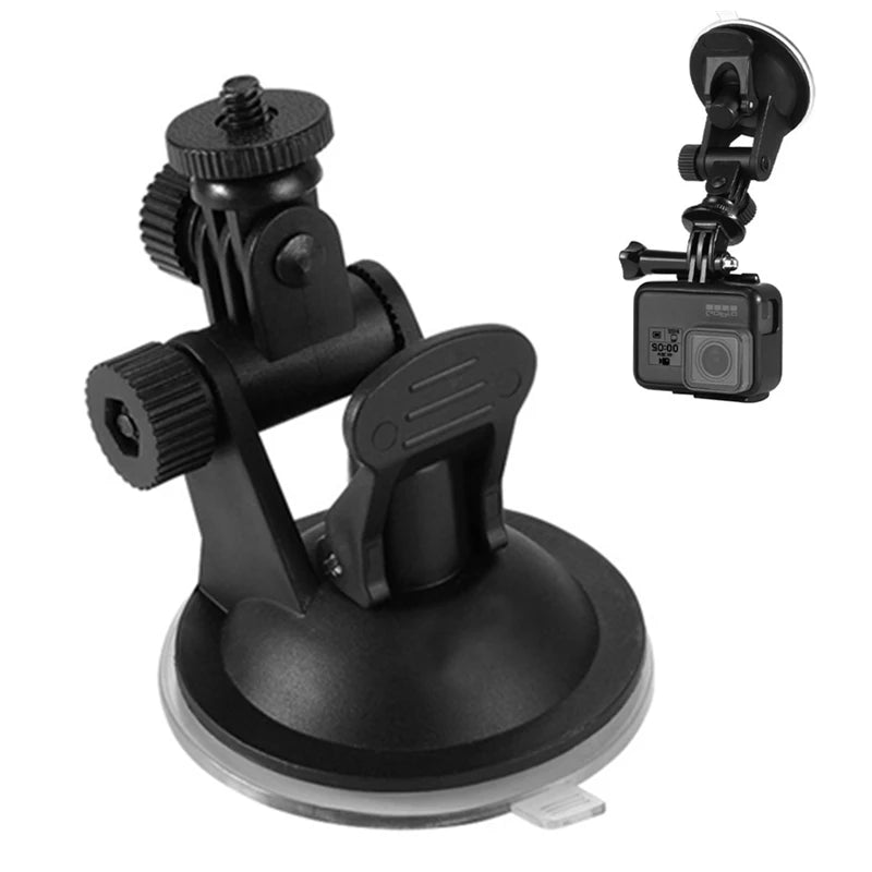 Action Camera Suction Cup Mount Car Windscreen Holder for GoPro 360 Cameras Kit VSVAW