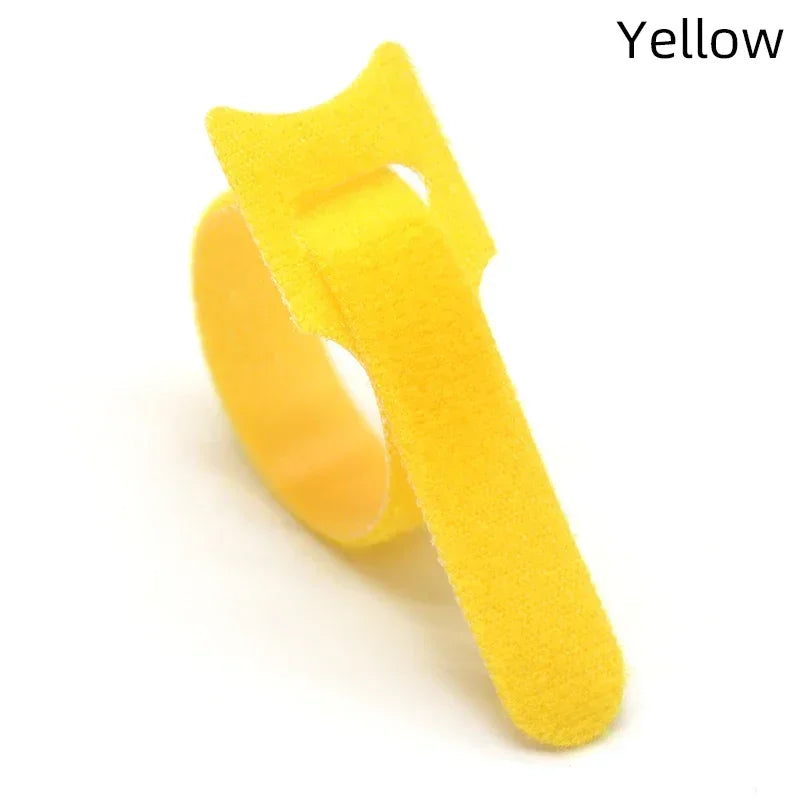 Releasable Nylon Cable Ties 15-30cm Hook Loop Straps