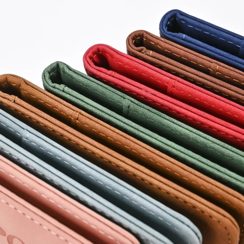 Travel Passport Cover PU Leather Ticket Wallet with Credit Card Holder for Men and Women