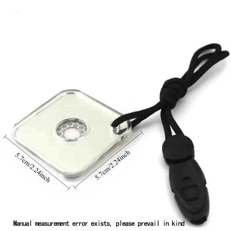 Outdoor Survival Signal Mirror Sunlight Reflector SOS Emergency Hiking Camping Marine Safety Tool