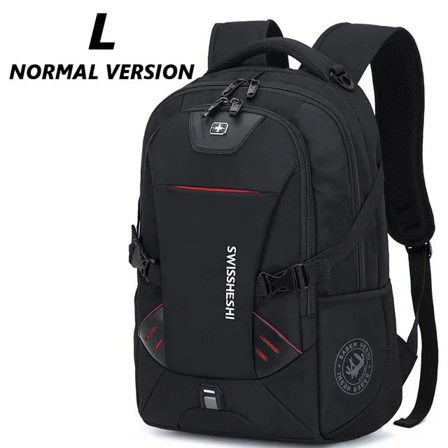 Anti Theft Laptop Backpack 17 Inch Waterproof USB Charging Business Travel Backpack with Air Cushion