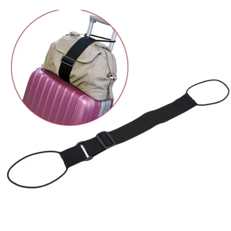 Elastic Adjustable Luggage Strap Bungee Suitcase Belt Carry On