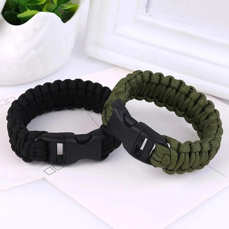 Seven Core Paracord Survival Bracelet 23cm Outdoor Emergency EDC Camping Escape Rope Tool