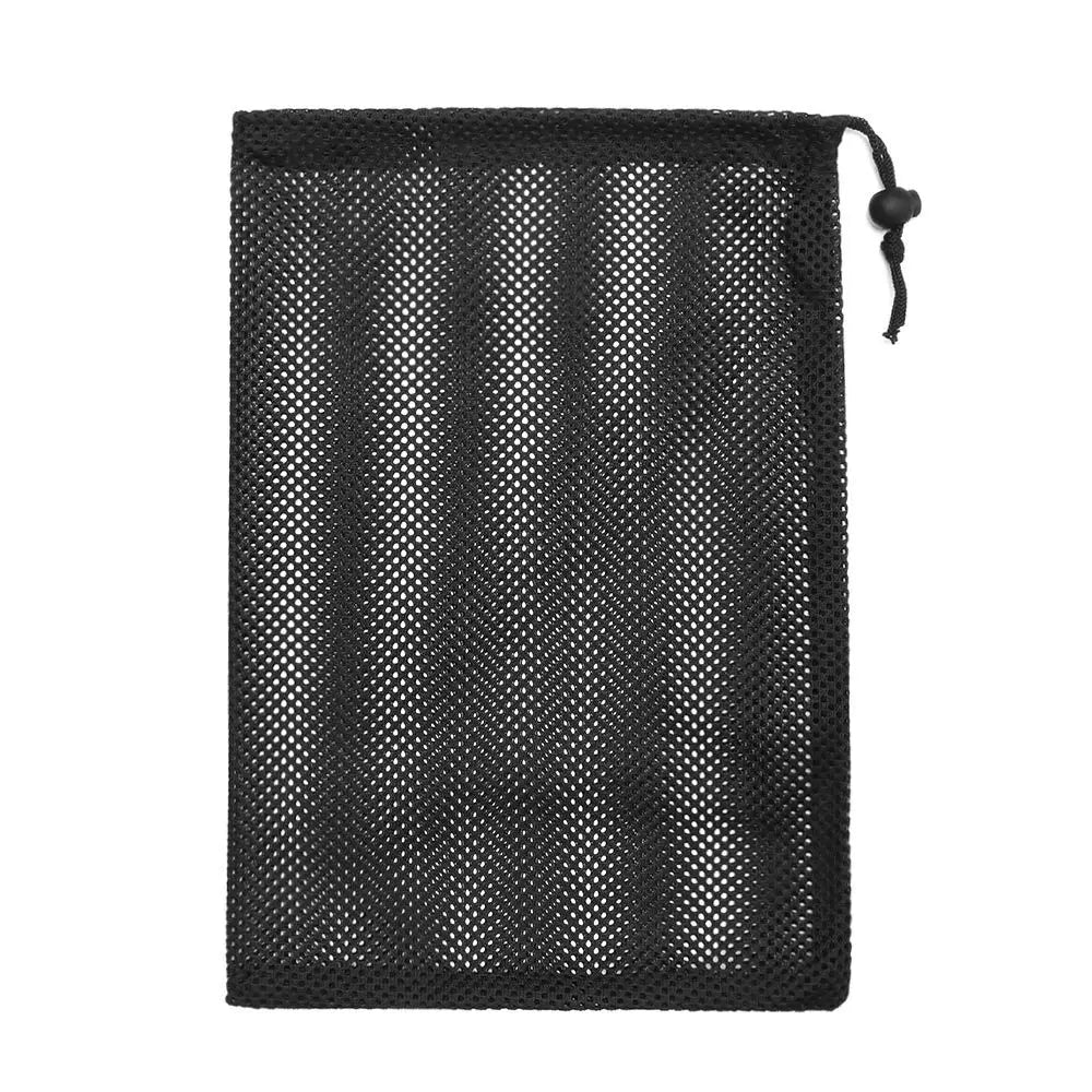 Breathable Nylon Mesh Drawstring Storage Pouch for Travel Laundry and Multi Purpose Organisation