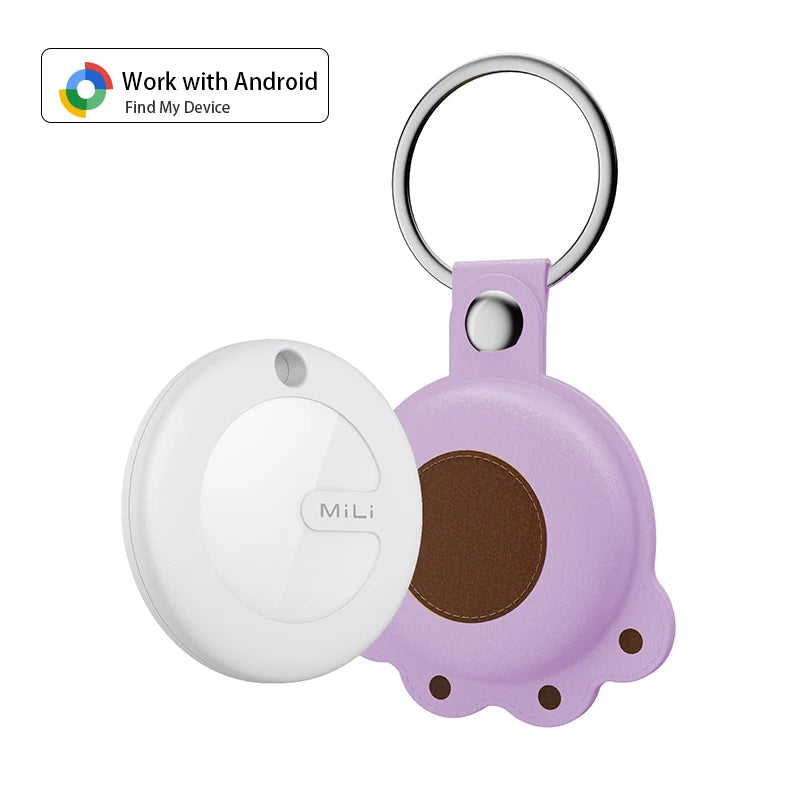 MiLi Bluetooth GPS Tracker, Lost Key Finder for Android Devices, Works With Android Find My device