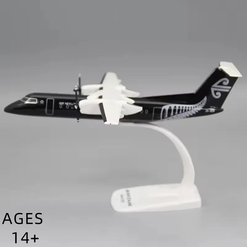 1/100 Dash 8 Q300 Aircraft Model Airplane ABS Assembly Display Plane